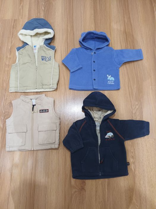 Ubranka niemowlęce dla chłopca rozmiar 3-6 mcy