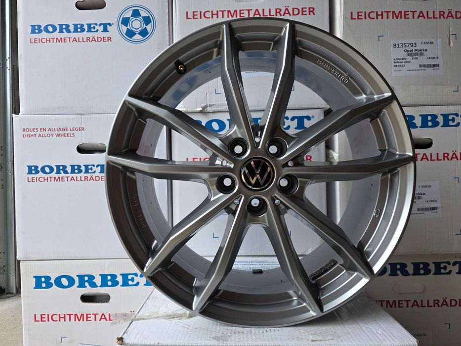 [1443] Felgi aluminiowe 19 Cali 5x112 8Jx19H2 ET45 VW Tiguan oc57,1mm