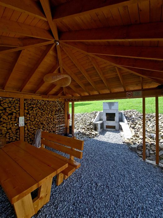 Domek w górach Sauna i Jacuzzi -  kominek, balia