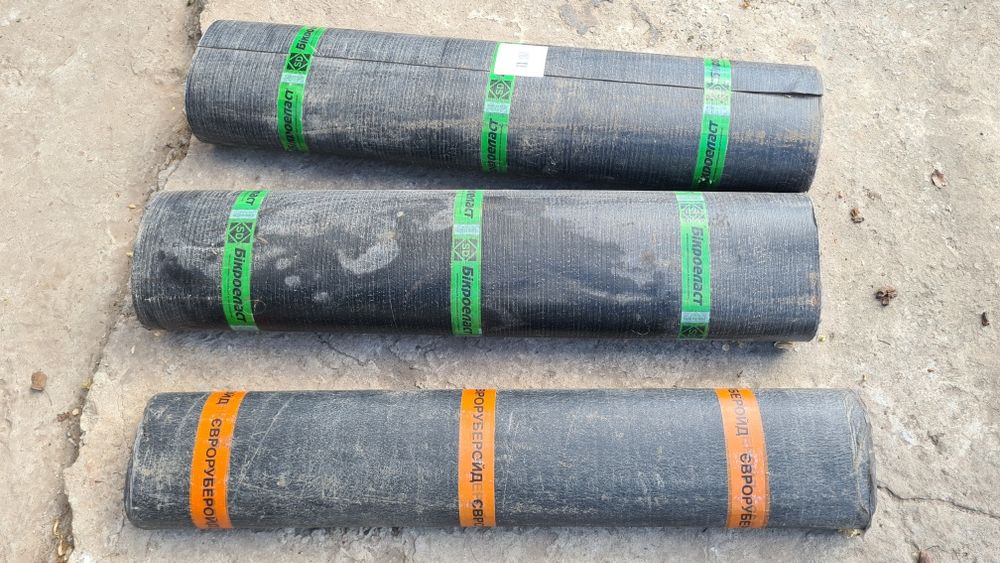 Продам єврорубероїд 3 шт.