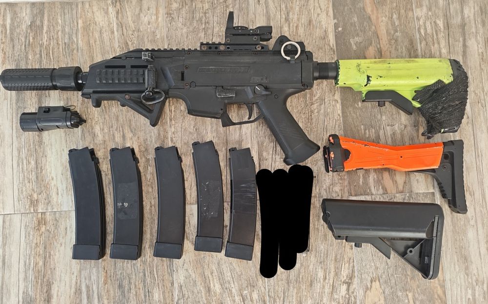 Scorpion evo + acessórios
