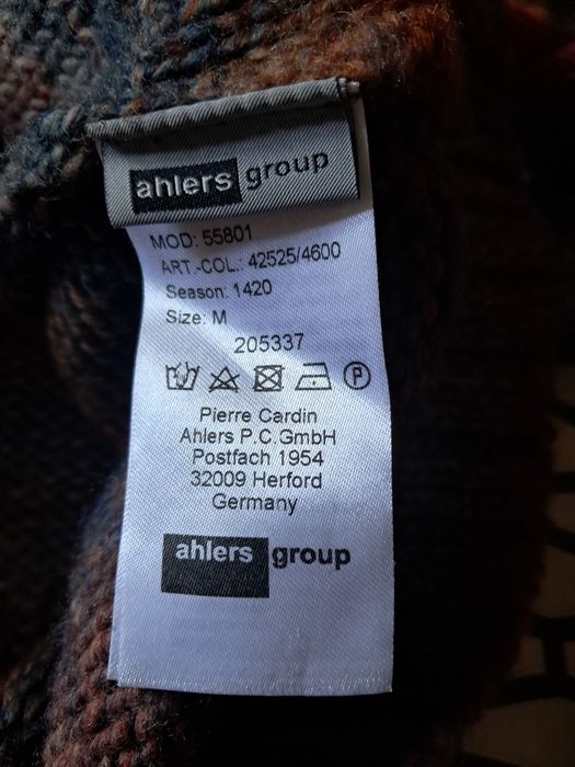 Sweter jesienny z dobrej jakości wełną
