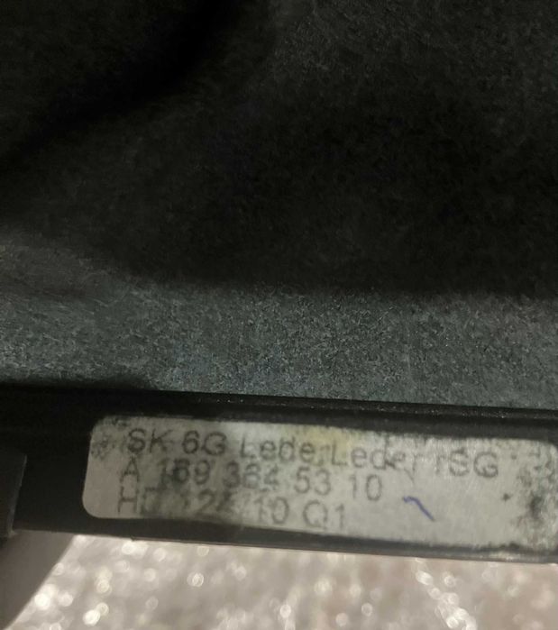 Manete alavanca velocidades Mercedes A W169 B W245 manual 6 vel