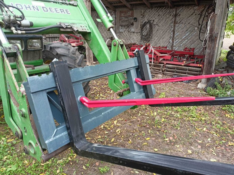 Paleciak/ Widły do palet 120cm do tura ciągnika/ ładowarki WZMOCNION