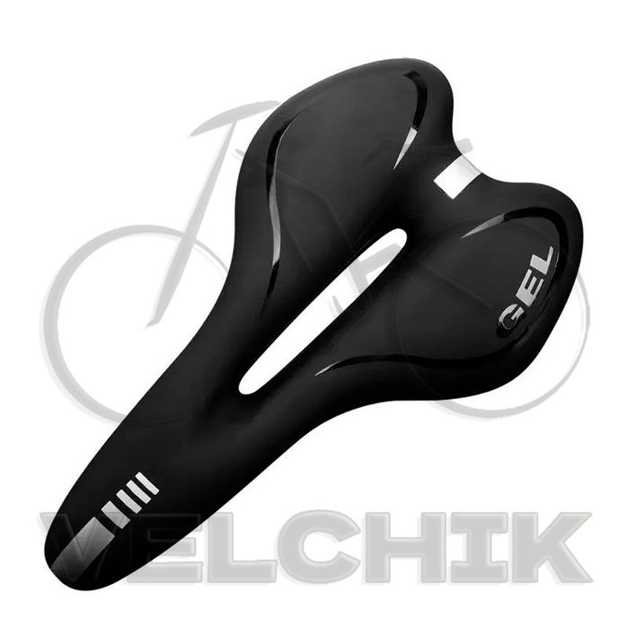 Велосипедне сідло гелеве, комфортне, анатомічне, седло для велосипеда