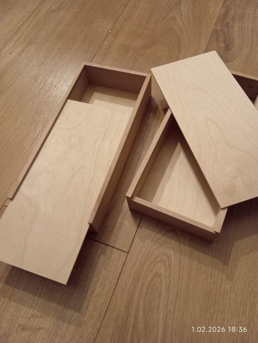 Skrzynka drewniana na prezent