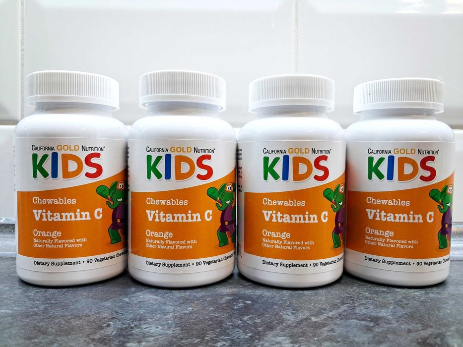 CGN, Kids Vitamin C (90 ж/т), витамин С для детей, вітамін С для дітей