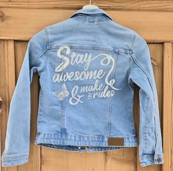 Джинсовый пиджак, куртка 128-152