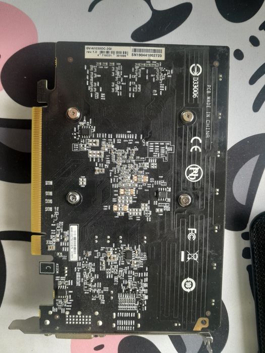 Gt 1030 gigabyte 2G DDR5