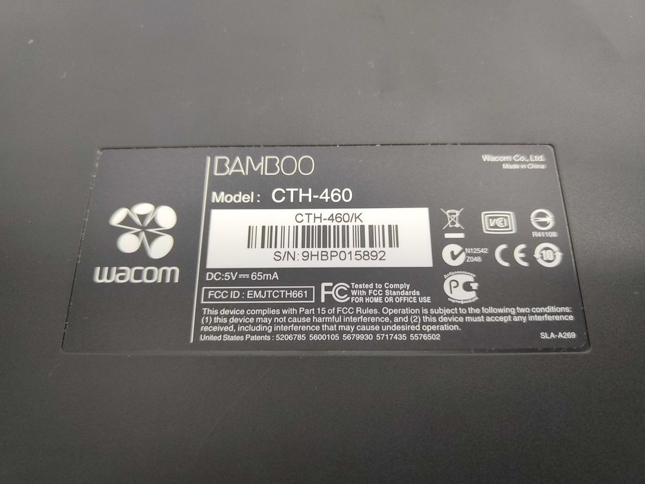Tablet graficzny Wacom BAMBOO CTH-460