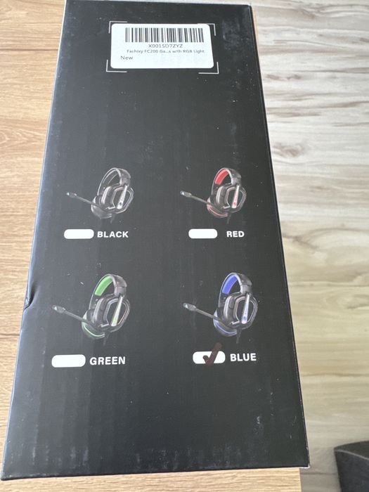 Sluchawki gamingowe Fachixy FC 200 nowe RGB mikrofon PC PS Xbox