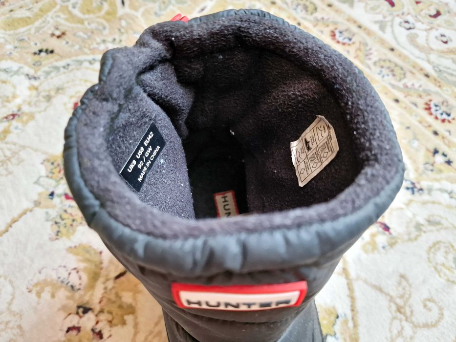 Hunter 42 śniegowce męskie wodoszczelne docieplane 250zł mało używane