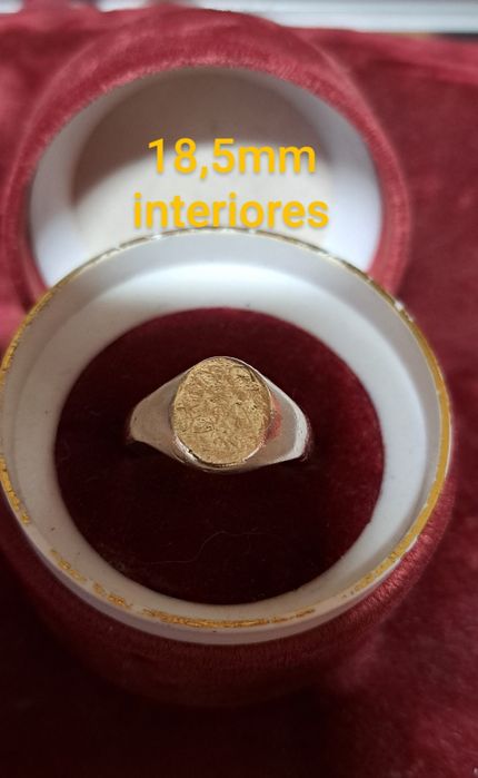 Aneis em prata homem.