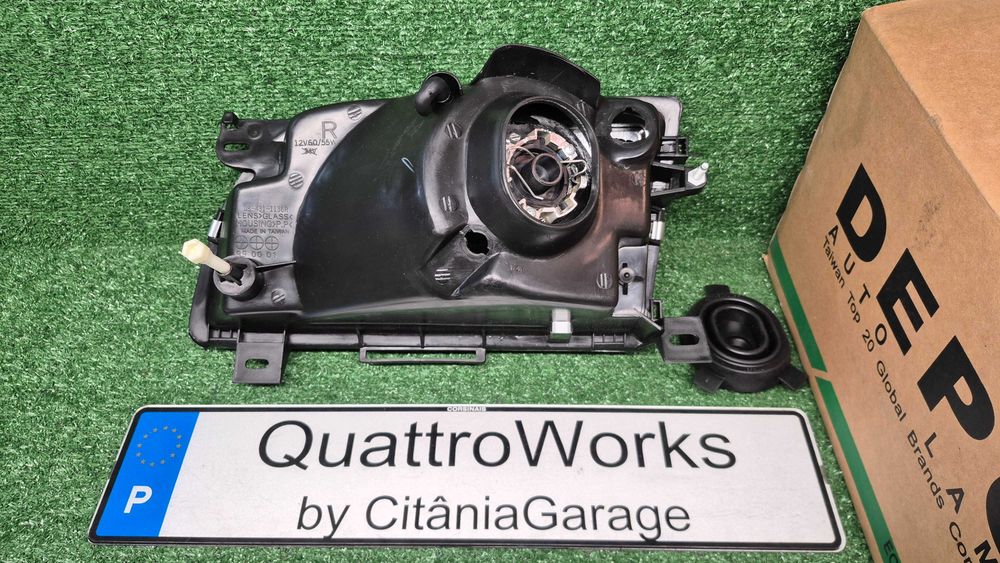Otica Farol Direito Ford Transit MK4 1994 a 2000 Ref. 431-1151R-LD-EM NOVO DEPO