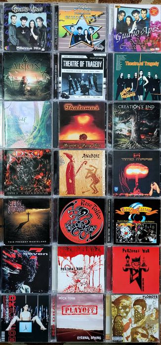 •CD Диски-5 •HEAVY METAL ROCK •Компакт Диски •Музыкальные Диски •Объявление-5 •