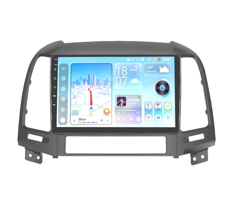 RÁDIO GPS ANDROID 13 HYUNDAI SANTA FE 06-12