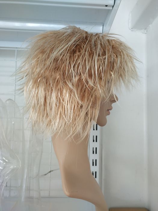 Peruka krótka dwukolorowa