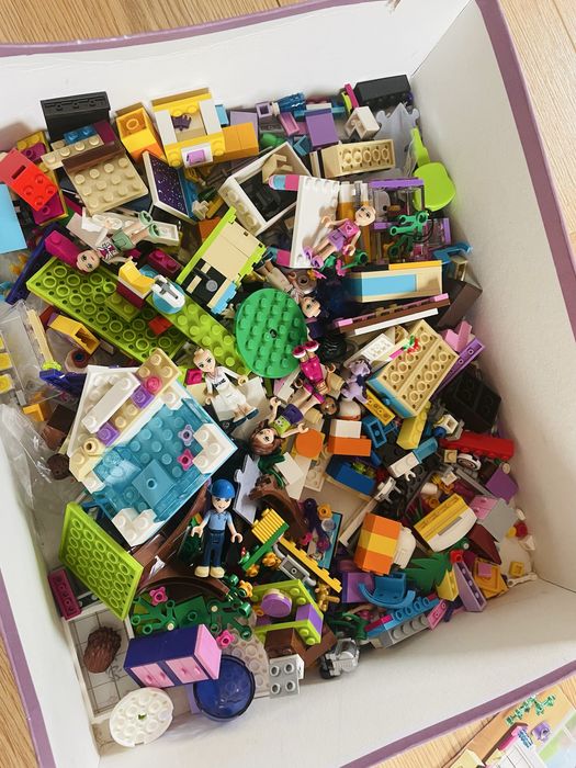 Duży zestaw Lego Frends ludzi zwierzęta !