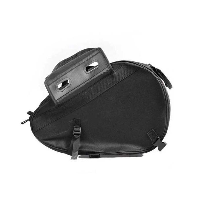 Malas lateriais expansíveis universais tecido moto