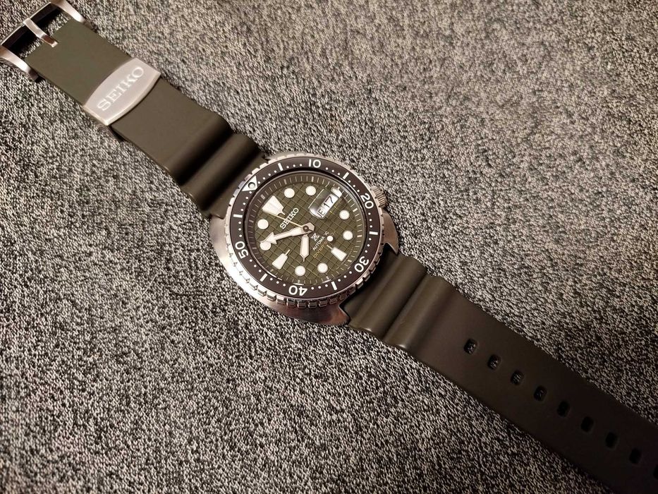 б.в. King Turtle Seiko SRPE05 сапфір кераміка наручний годинник
