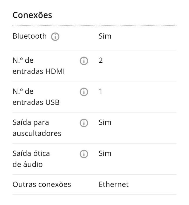 Televisão LG SMART TV