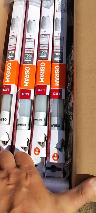 Люмінесцентна лампа Osram 8W/840  люминесцентная трубчатая