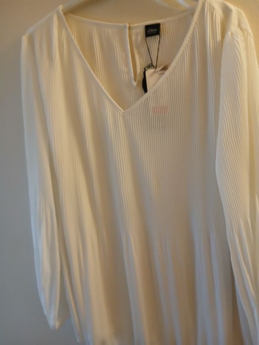 Блуза білосніжна нова елегантна нарядна