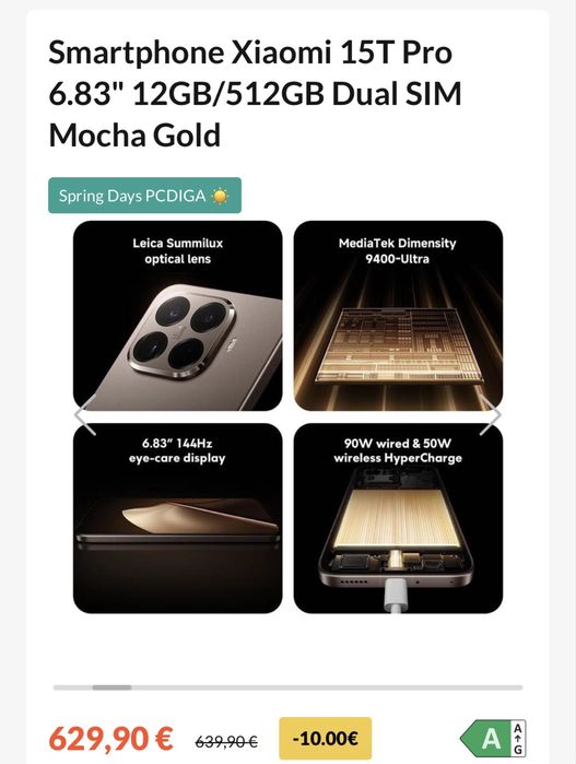 XIAOMI 15T PRO 512gb