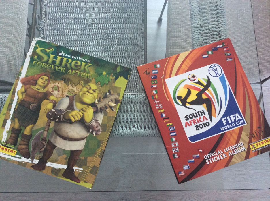 cadernetas vazias originais da panini