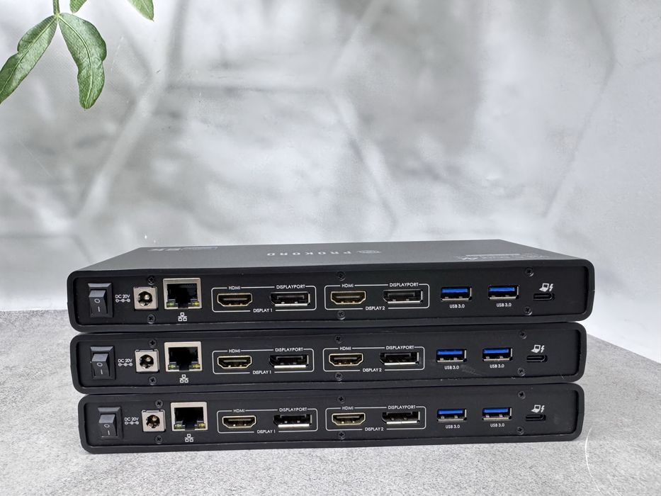 Універсальна док-станція Prokord USB-C Dual 4K / HDMI + DisplayPort