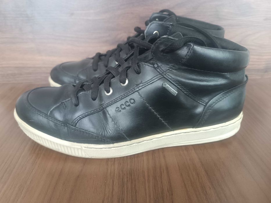 Ботинки кожа Ecco receptor Gore tex 43 размер 27.5 см оригинал