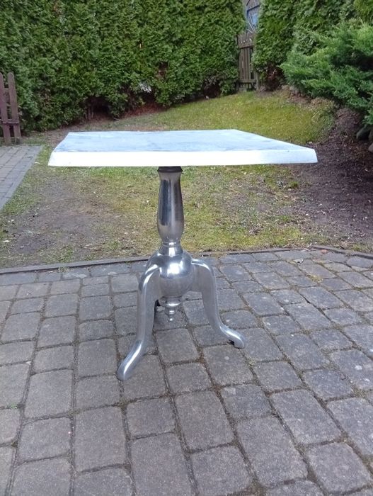 Stolik aluminiowy 55x55x62