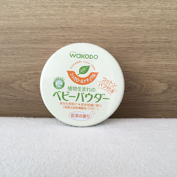 Дитяча присипка з зеленим чаєм SICCAROL NATURAL WAKODO-JAPAN 120 ГР