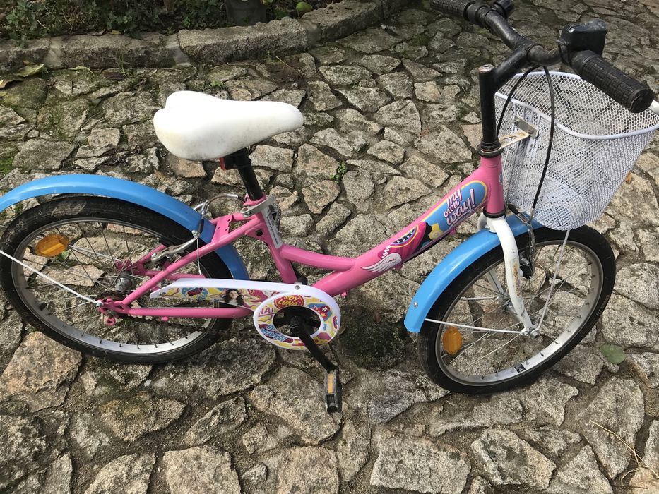 Bicicleta da soy Luna usada mas em muito bom estado Foi pouco usada