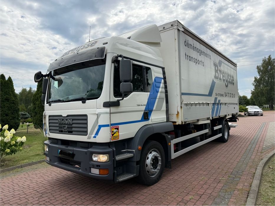 MAN TGM 18.280* EU 5* Burto-Firanka* BDF* Winda* Poduchy P+T* z Francji  TGM 18.280* EU 5* Burto-Firanka* BDF* Winda* Poduchy P+T* z Francji