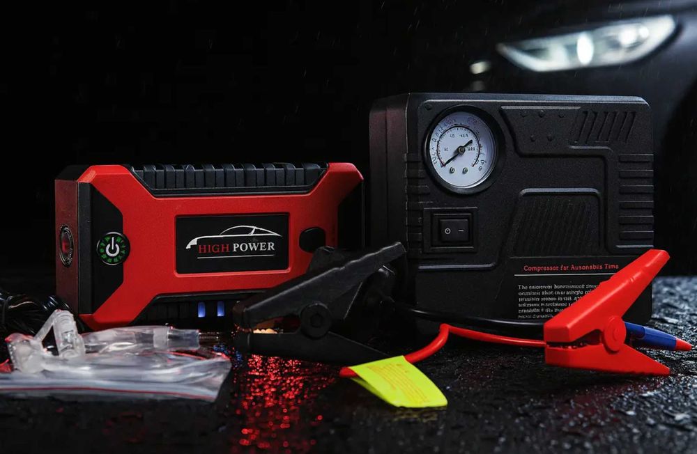 Бустер пусковий для авто пусковое устройство 300/600A 99800 mAh Акция