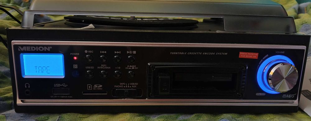 Gramofon, Magnetofon, USB SD, Ripper MP3