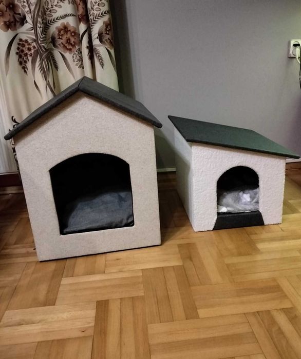 Buda tapicerowana dla psa kota legowisko