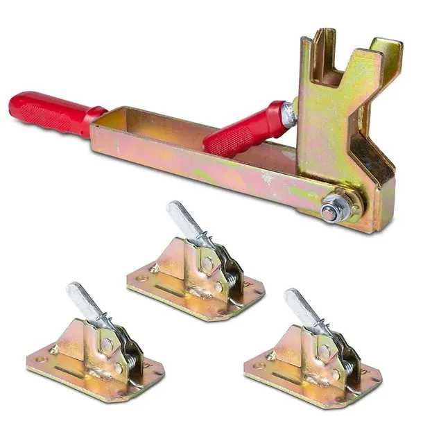 Zestaw zacisk sprężynowy ŻABKA 100szt NAPINACZ, Klucz do zacisków 1szt