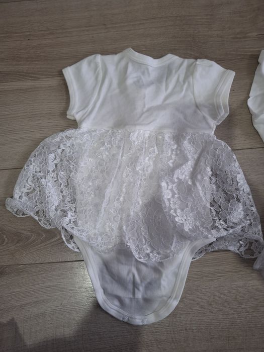 Dwie body sukieneczki w rozm 68. Nowe bez metki.