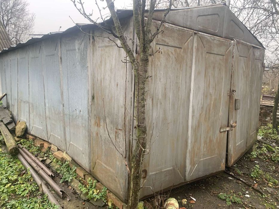 Гараж металевий б/у