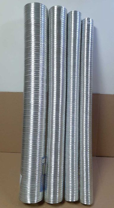 Воздуховод гибкий, Гофра алюминиевая диаметр 50, 60, 80, 105 мм