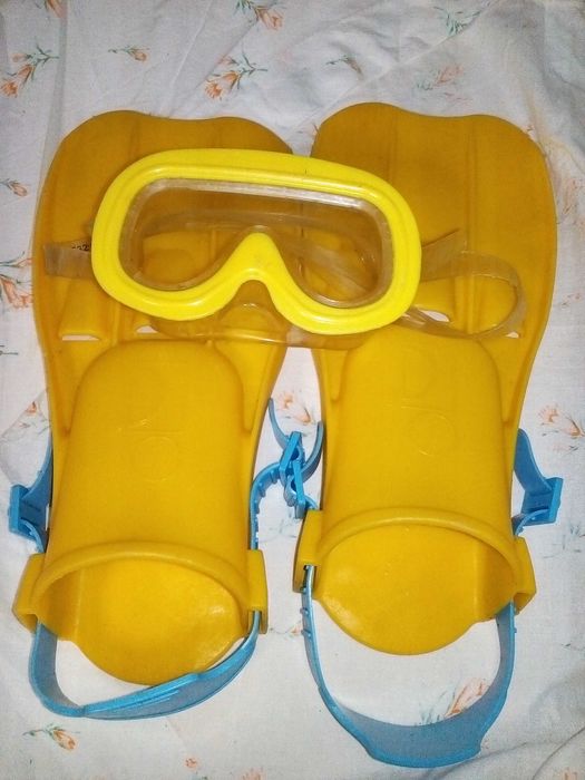 продам набор для плавания: ласты Intex р 35-37. + маска BestWay