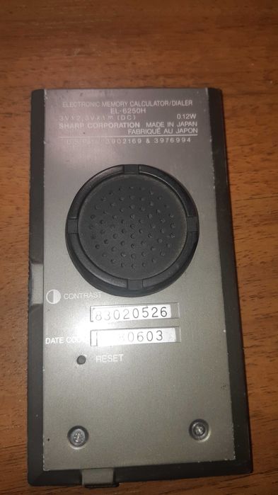 kalkulator-wybierak telefonów SHARP EL-6250H