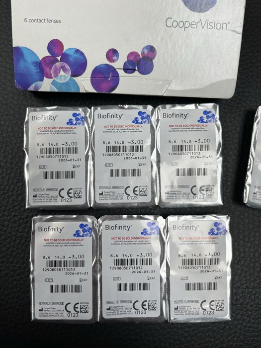 Лінзи biofinity pure vision