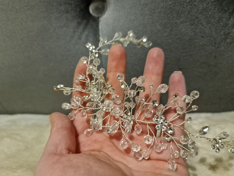 Ślubna ozdoba do włosów