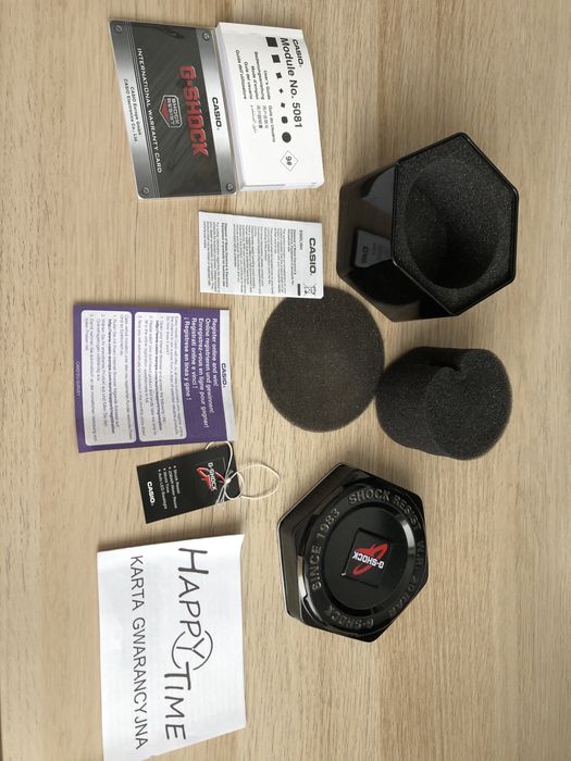 Zegarek Casio G-Shock oryginalny GA-100 czarno niebieski