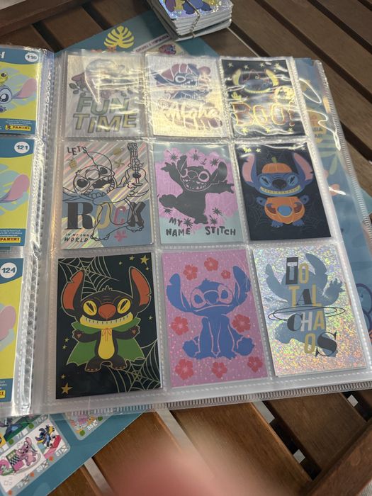 Cartas Stitch Panini (trading cards)