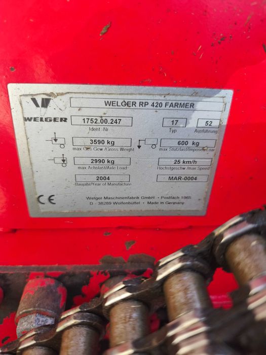 Lely Welger  Rp420
