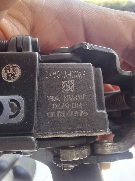 Desviador trazeiro shimano di2 10 vel